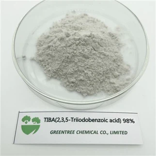 CAS NO. 88-82-4 Tiba 2,3,5-Τριιωδοβενζοϊκό οξύ 98% Tc Φυτικές Ανθοφορικές Ορμόνες