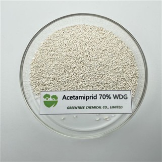 CAS NO. 135410-20-7 Νεονικοτινοειδής εντομοκτόνο Acetamiprid 70 Wdg 70 τοις εκατό Wg